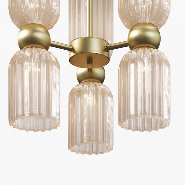 фото Подвесной светильник Maytoni Antic MOD302PL-06CG, золото