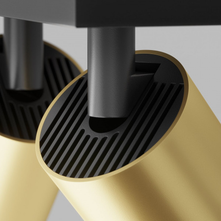 фото Потолочный светильник Maytoni Technical FOCUS S C051CL-U-02BMG, черный