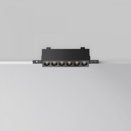 фото Встраиваемый светильник Maytoni Technical Points DL065-12W3-6K-TRS-B, черный