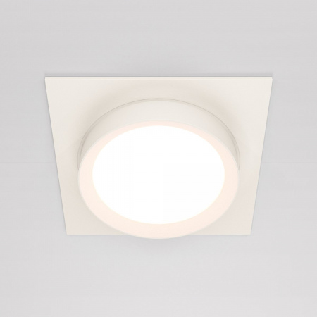 фото Встраиваемый светильник Maytoni Technical Hoop DL086-GX53-SQ-W, белый