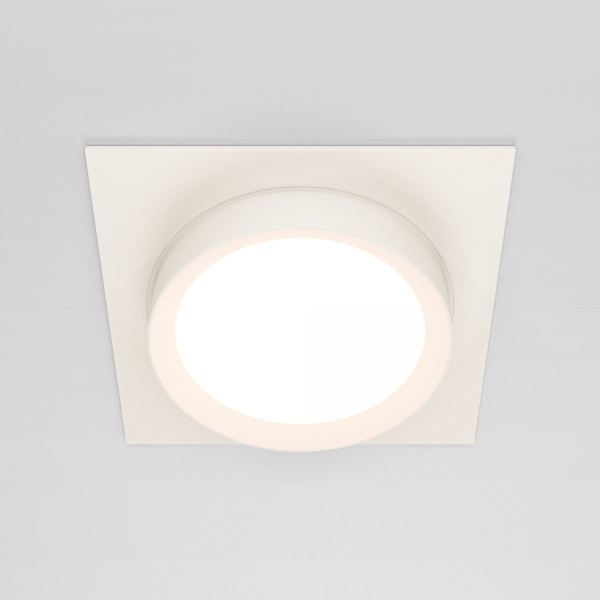 фото Встраиваемый светильник Maytoni Technical Hoop DL086-GX53-SQ-W, белый