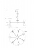 фото Подвесной светильник Maytoni Vesper MOD108PL-14GB, золото