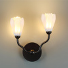 фото Черный матовый/белый/фарфор Бра G4 LED 2*5W GARDI MODERN, арт. 5090/2W