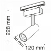 фото Трековый светильник Maytoni Technical Focus LED TR019-2-10W3K-B, черный