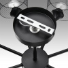 фото Черный металл Люстра потолочная Е27 8*60W 220V TIDINA COUNTY, арт. 8238/8C