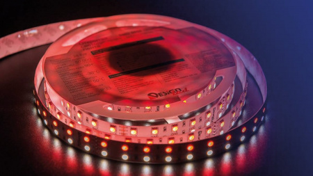 фото Лента светодиодная SWG 2x DSG 5050 RGB+DW 120L-V24-IP33, RGB+DWhite, 600 LED, 28,8 W/m, LUX, катушка 5 м