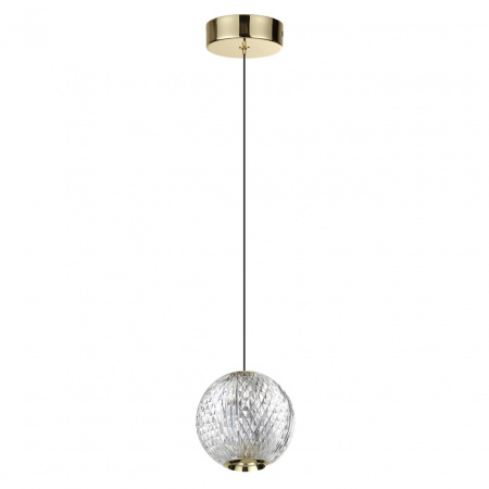 фото Золотой/металл/акрил Подвес LED 5W 4000K 390лм CRYSTAL L-VISION, арт. 5008/5LA