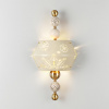 фото Бежевый/античная бронза/металл/керамика Бра E14 2*40W KARELIA PENDANT, арт. 5444/1WA