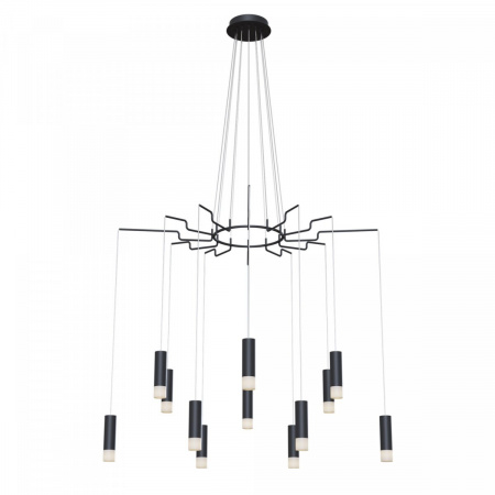 фото Подвесной светильник Maytoni Davida MOD035PL-12B, черный