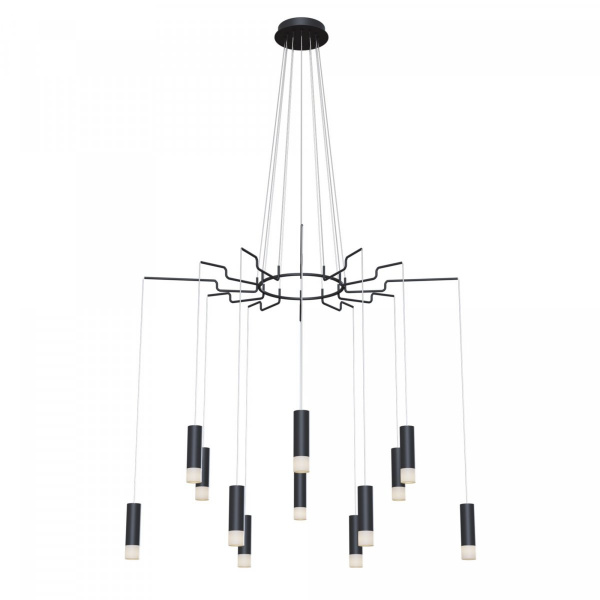 фото Подвесной светильник Maytoni Davida MOD035PL-12B, черный