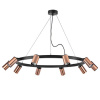 фото Люстра подвесная Rullo, черный Lightstar LR020300