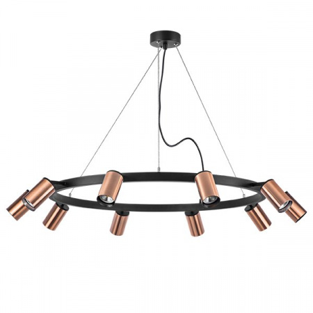 фото Люстра подвесная Rullo, черный Lightstar LR020300