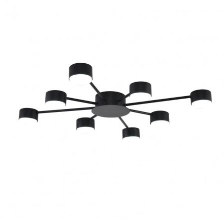 фото Черный, металл Люстра GX53 LED 8*7W 220V TORINA COMFI, арт. 8344/8C