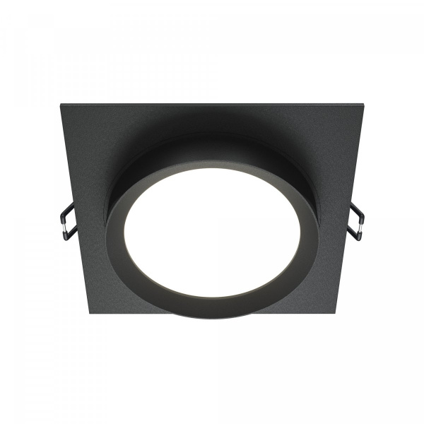 Встраиваемый светильник Maytoni Technical Hoop DL086-GX53-SQ-B, черный
