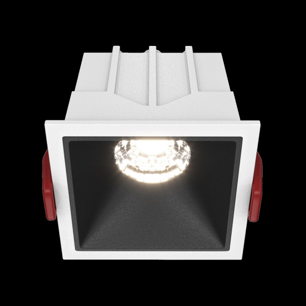 фото Встраиваемый светильник Maytoni Technical Alfa LED DL043-01-10W4K-SQ-WB, белый