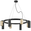 Люстра подвесная Rullo, черный Lightstar LR018404874