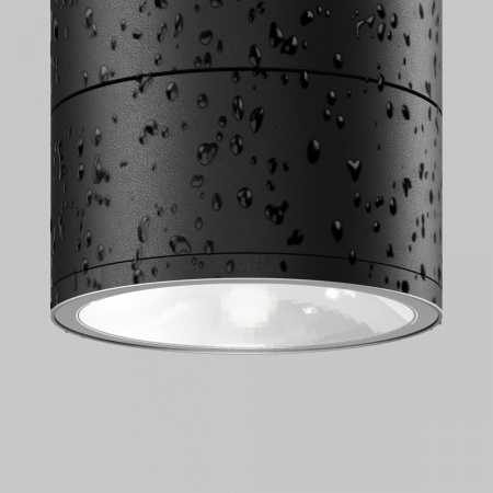 фото Уличный потолочный светильник Maytoni Outdoor Spin O310CL-L12GF3K, графит