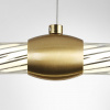 фото Золото/прозрачный, металл/акрилл Подвесной светильник LED 50W 220V 4000K TWINKLE LEDIO, арт. 8010/50L