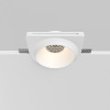 фото Встраиваемый светильник Maytoni Technical Gyps Modern DL124-GU10-01-TRS-W, белый