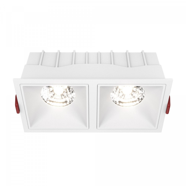 Встраиваемый светильник Maytoni Technical Alfa LED DL043-02-15W4K-SQ-W, белый