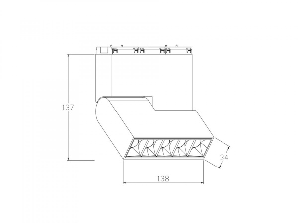 фото Трековый светильник SWG 10 Вт, Белый, 4000К, SY-601253F-10-WH-NW