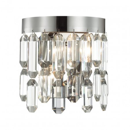 фото Хром/хрусталь Бра E14 2*40W DAKISA HALL, арт. 4985/2W