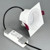 фото Светильник светодиодный квадратный S2910 90*90*45mm COB Led 1* 5W 4000K. Цвет: белый
