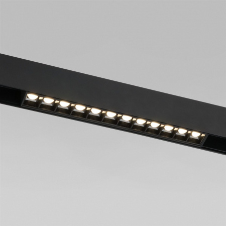 фото Slim Magnetic SL02 Трековый светильник 12W 4200K черный 85005/01