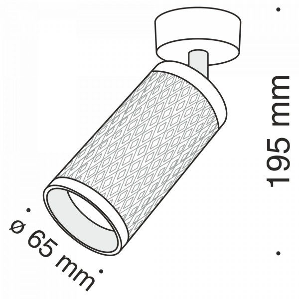 фото Потолочный светильник Maytoni Technical Focus Design C034CL-01B, черный