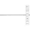 Магнитный трековый светильник Arte Lamp OPTIMA A7264PL-1WH