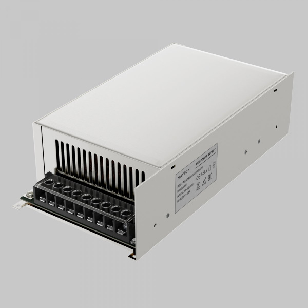 фото Источник напряжения PSL002 12В 600Вт IP 20 Maytoni 811015, серебро
