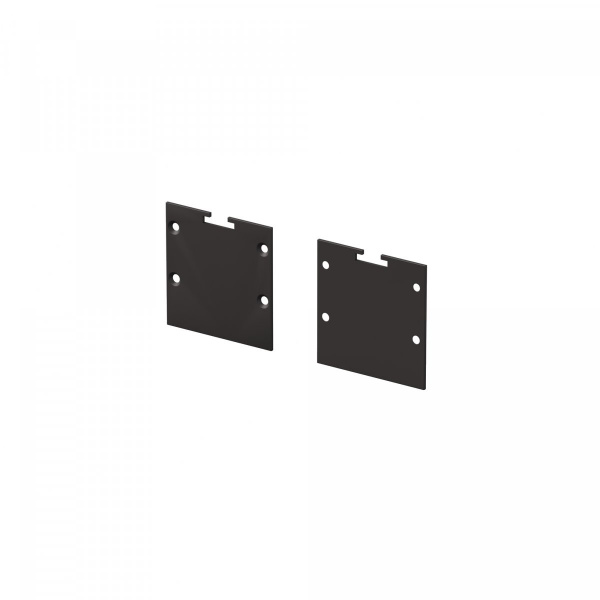Комплект заглушек (для профиля 35x35) 2 шт., ALM-3535BT-B-EC Maytoni 642038, черный
