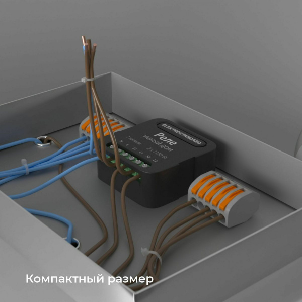 фото Умное двухканальное реле 76007/00