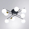 фото Потолочная люстра Arte Lamp GEMINI A2243PL-8BK