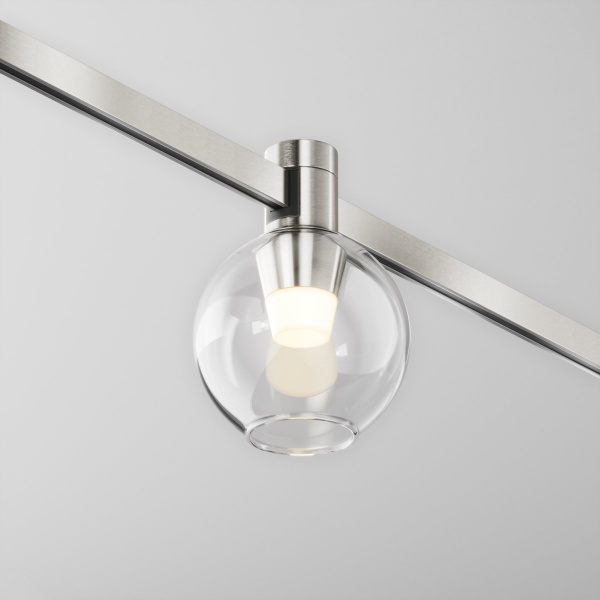 фото Трековый светильник Maytoni Technical Bubble TR148-1-3W3K-PT, платина