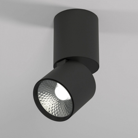 фото Светильник потолочный поворотный светодиодный Sens 10W 4000K чёрный 25042/LED