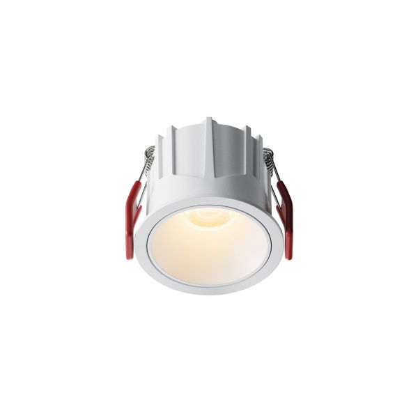 Встраиваемый светильник Maytoni Technical Alfa LED DL043-01-10W2.7K-RD-W, белый