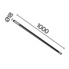 фото Светильник Maytoni Technical Basis C100CL-L1000-24W3-6K-B, черный