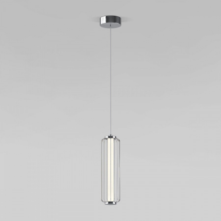 фото Светодиодный подвесной светильник с регулировкой высоты 304053 LED хром