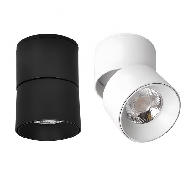 фото Светильник светодиодный WC1401 накладной COB 30W 2700К цвет:черный