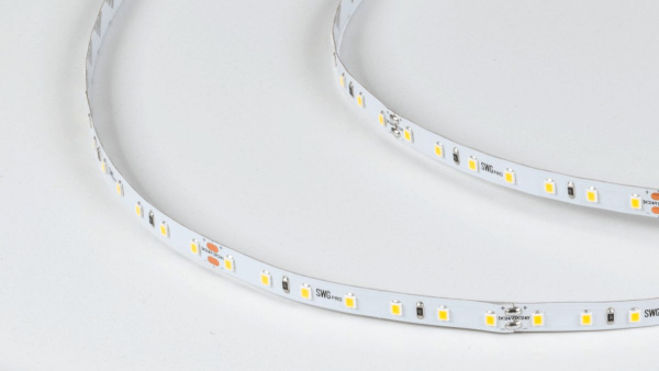 фото Светодиодная лента SWG PRO 2835, 84 LED/м, 8,6 Вт/м, 24В, IP20, Цвет: Нейтральный белый, SWG2P84-24-8.6-NW, катушка 5 м