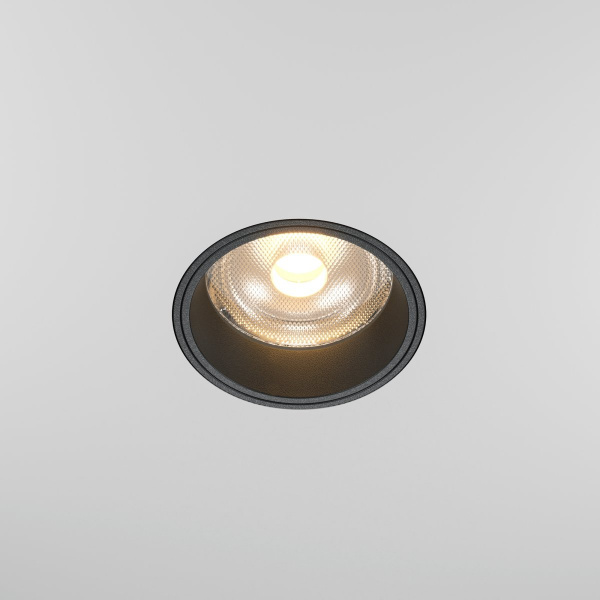 фото Встраиваемый светильник Maytoni Technical FOCUS LED DL125-L12-3K-TRS-B, черный