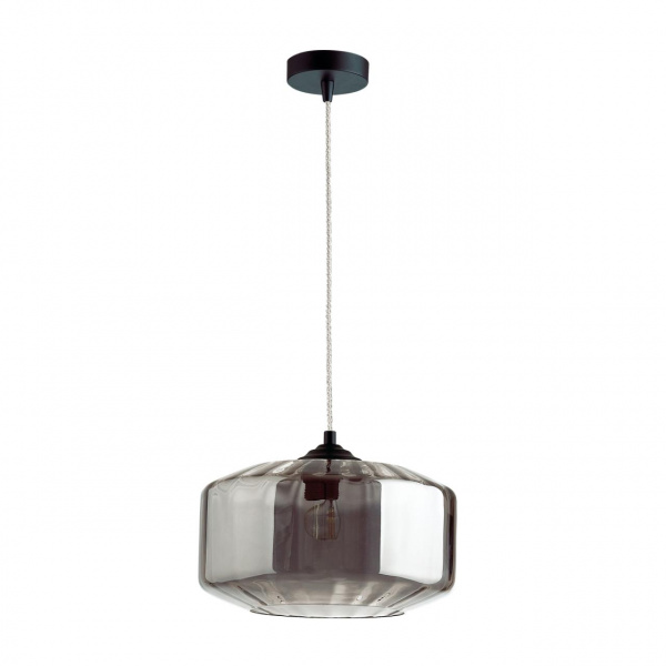 Дымчатый/черный Подвес E27 60W BINGA PENDANT, арт. 4746/1