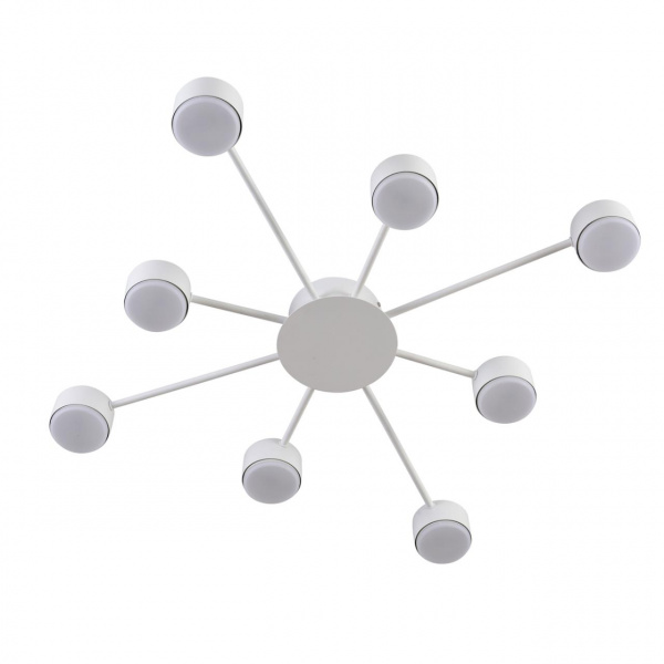 фото Белый, металл Люстра GX53 LED 8*7W 220V TORINA COMFI, арт. 8343/8C