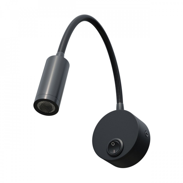 Бра 3W 155LM 4000K, черный Omega Lightstar 200247