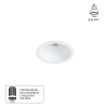 Точечный встраиваемый светильник Arte Lamp DASH MINI A2764PL-1WH