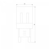 фото Светодиодная лампа JCD 9W 220V 3300K G9 BLG903