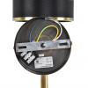 фото Античная бронза/черный металл/текстиль Бра Е14 40W 220V DEMETRA MODERNI, арт. 8406/1W
