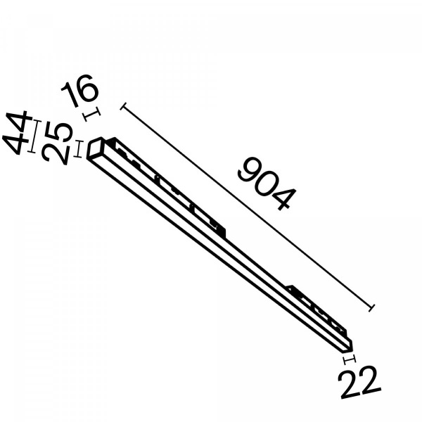 фото Трековый светильник Maytoni Technical Basis TR030-4-30WTW-DD-B, черный