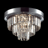 фото Хром/хрусталь металл/прозрачный Люстра потолочная Е14 4*40W 220V ZAHA CLASSI, арт. 8266/4C